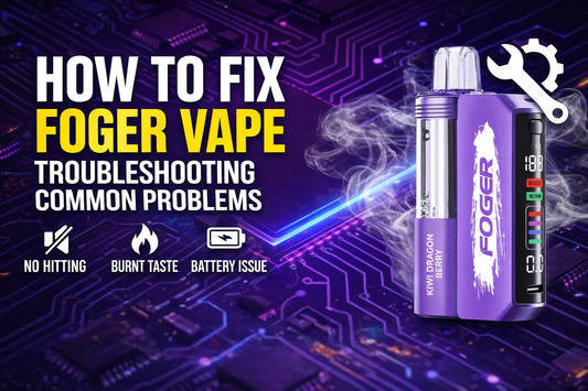 Foger Vape Not Working? Here’s How to Fix It Fast