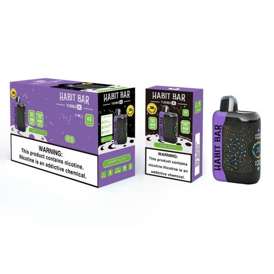 HABIT BAR 40K - GRAPE SLUSH | Authentic Disposable Vape | iPuff24 Texas