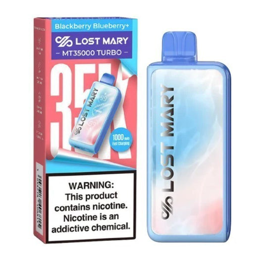 LOST MARY 35K BLACKBERRY BLUEBERRY | Authentic Disposable Vape | iPuff24 Texas