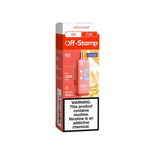 OFF STAMP 25K POD APPLE PEAR | Authentic Disposable Vape | iPuff24 Texas