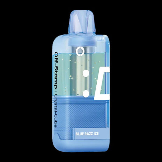 OFF STAMP CRYSTAL POD 35K - BLUE RAZZ ICE | Authentic Disposable Vape | iPuff24 Texas