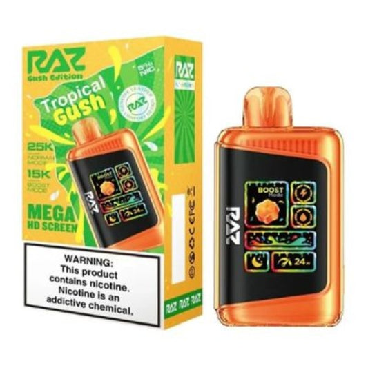 RAZ RX 25K - TROPICAL GUSH | Authentic Disposable Vape | iPuff24 Texas