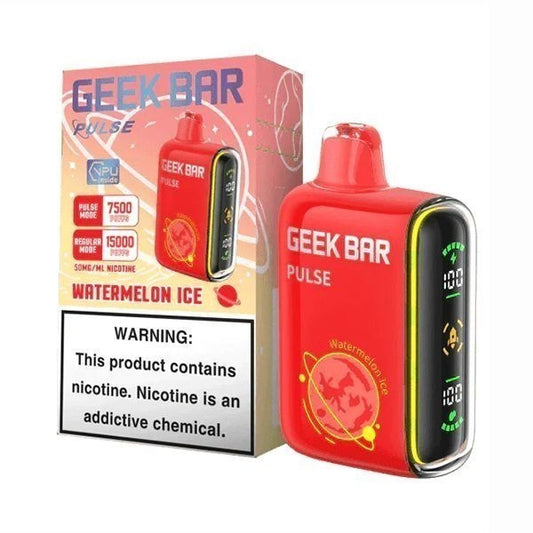 GEEK BAR 15K PULSE WATERMELON ICE | Authentic Disposable Vape | iPuff24 Texas
