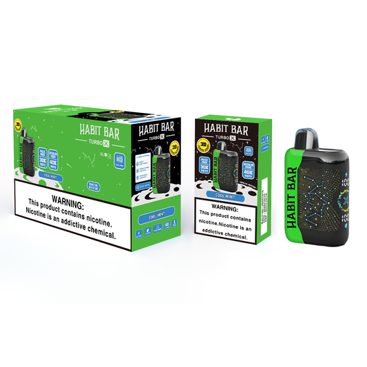 HABIT BAR 40K - COOL MINT | Authentic Disposable Vape | iPuff24 Texas