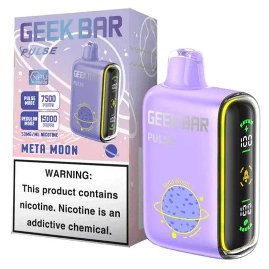 GEEK BAR 15K PULSE META MOON | Authentic Disposable Vape | iPuff24 Texas