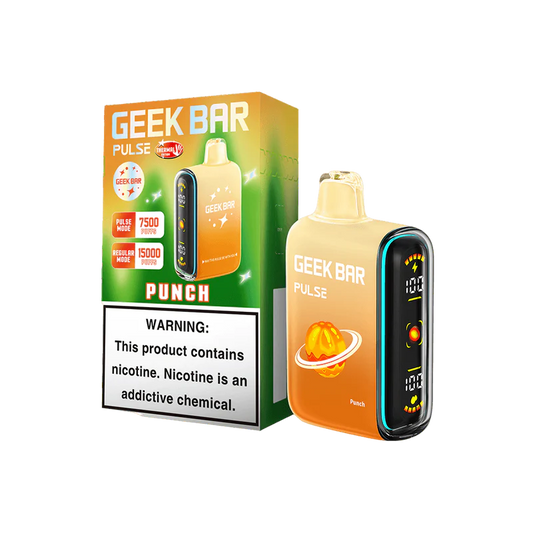 GEEK BAR 15K PULSE PUNCH | Authentic Disposable Vape | iPuff24 Texas