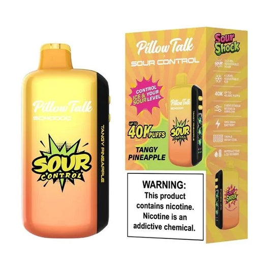 PILLOW TALK SWEET CONTROL 40K TANGY PINEAPPLE | Authentic Disposable Vape | iPuff24 Texas