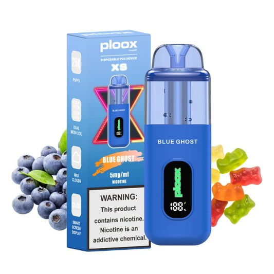 ploox pod xl blue ghost flavor
