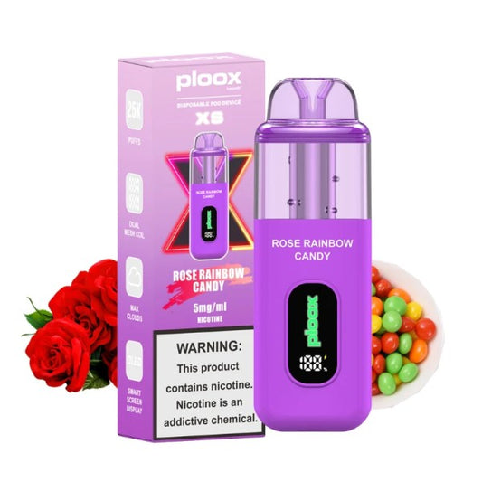 ploox xs rose rainbow candy