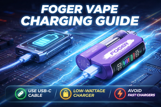 How to Charge Your Foger Vape Properly (Complete Guide)