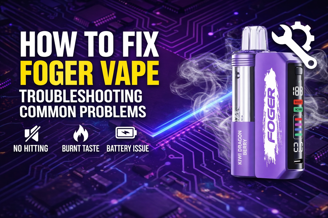 Foger Vape Not Working? Here’s How to Fix It Fast