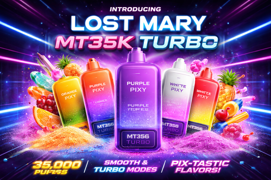 Meet the Lost Mary MT35K Turbo: A New Standard in Disposable Vapes