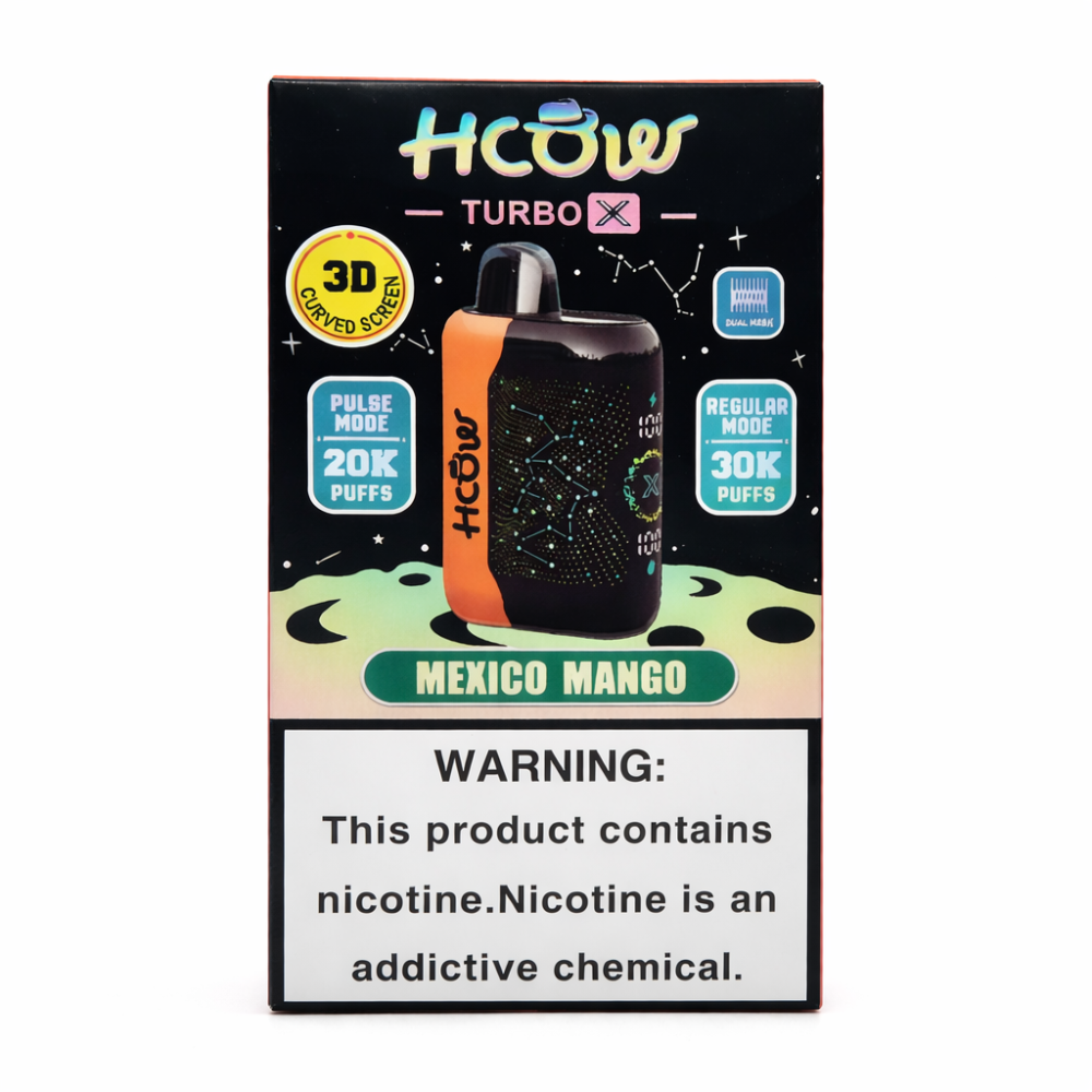 HCOW TURBO X MEXICO MANGO | Authentic Disposable Vape | iPuff24 Texas