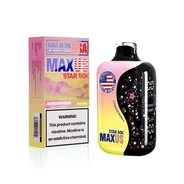 MAXUS STAR 50K - HAWAII NANA | Authentic Disposable Vape | iPuff24 Texas