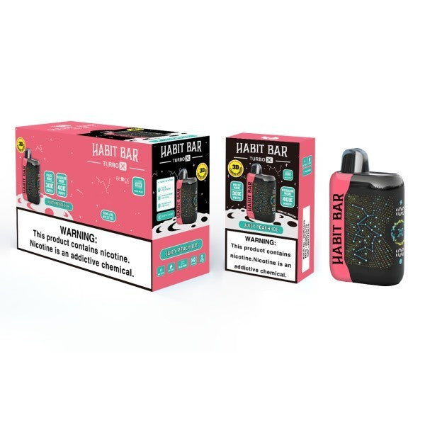 HABIT BAR 40K - JUICY PEACH ICE | Authentic Disposable Vape | iPuff24 Texas