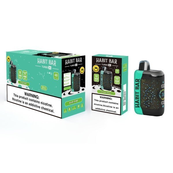 HABIT BAR 40K - MIAMI MINT | Authentic Disposable Vape | iPuff24 Texas