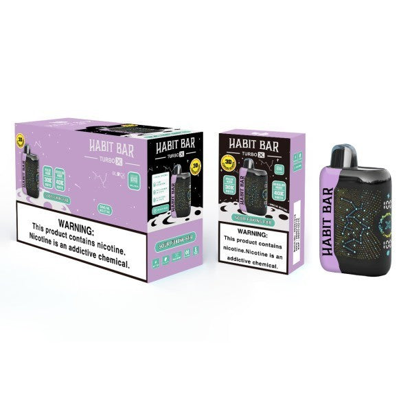 HABIT BAR 40K - SOUR FUCKING FAB | Authentic Disposable Vape | iPuff24 Texas