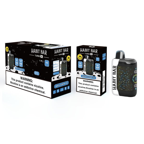 HABIT BAR 40K - WHITE GUMMY ICE | Authentic Disposable Vape | iPuff24 Texas