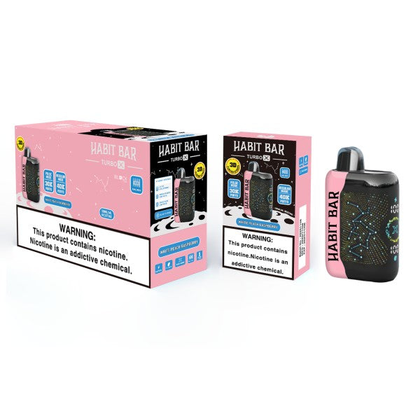 HABIT BAR 40K - WHITE PEACH RASPBERRY | Authentic Disposable Vape | iPuff24 Texas