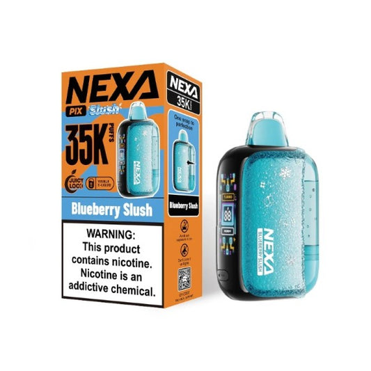 NEXA PIX 35K PUFF 5PK BLUEBERRY SLUSH | Authentic Disposable Vape | iPuff24 Texas