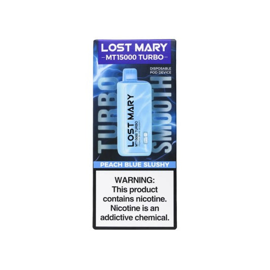 LOST MARY 15K PEACH BLUE SLUSHY | Authentic Disposable Vape | iPuff24 Texas