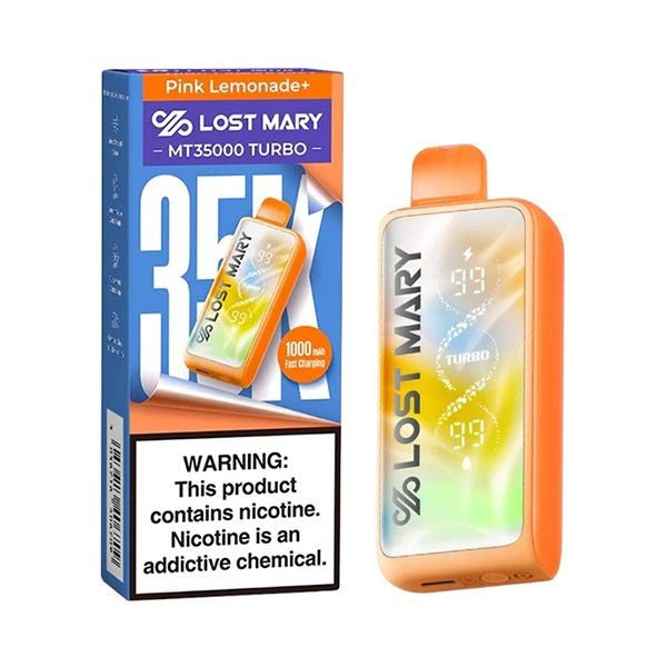 LOST MARY 35K  PINK LEMONADE | Authentic Disposable Vape | iPuff24 Texas