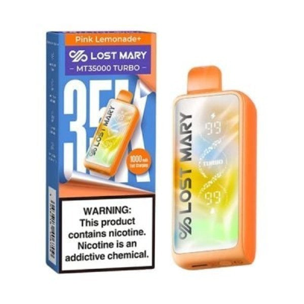 LOST MARY 35K PINK LEMONADE | Authentic Disposable Vape | iPuff24 Texas