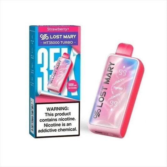 LOST MARY 35K STRAWBERRY | Authentic Disposable Vape | iPuff24 Texas