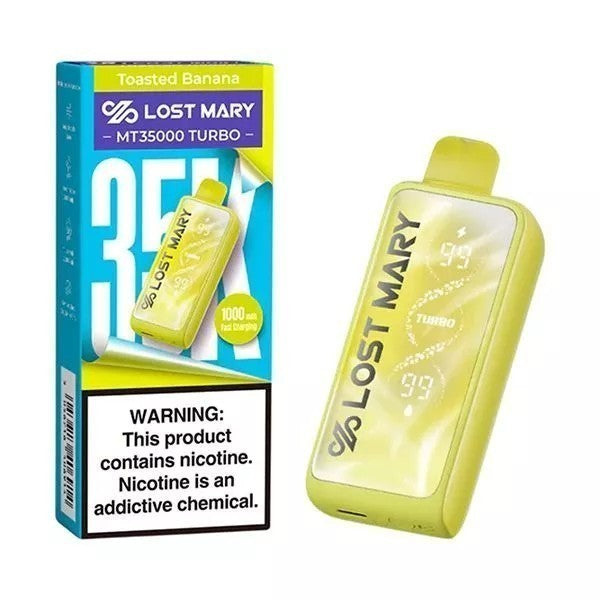 LOST MARY 35K TOASTED BANANA | Authentic Disposable Vape | iPuff24 Texas