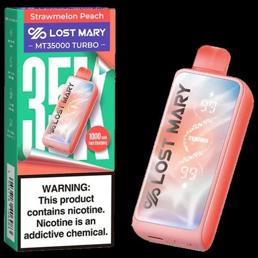 LOST MARY 35K STRAWMELON PEACH | Authentic Disposable Vape | iPuff24 Texas