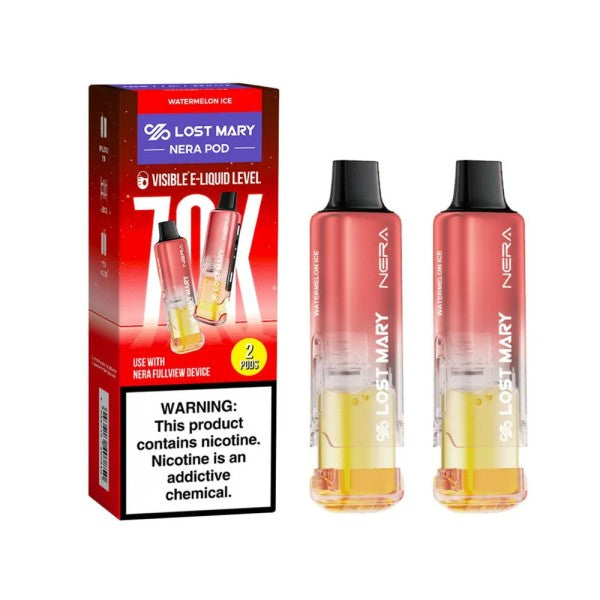 LOST MARY 70K POD - WATERMELON ICE | Authentic Disposable Vape | iPuff24 Texas