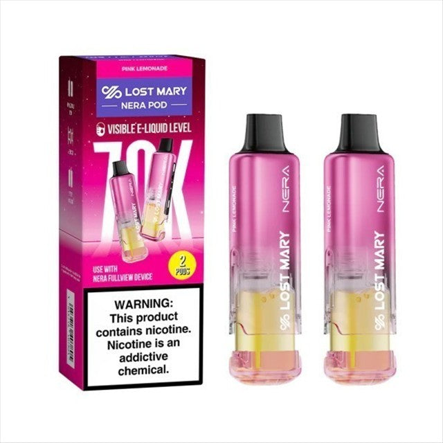LOST MARY 70K POD - PINK LEMONADE | Authentic Disposable Vape | iPuff24 Texas