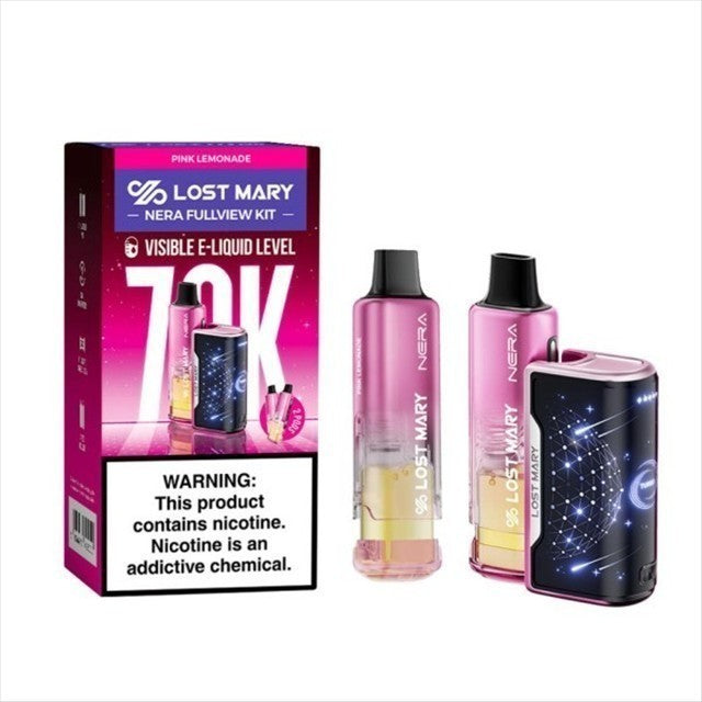 LOST MARY 70K KIT - PINK LEMONADE | Authentic Disposable Vape | iPuff24 Texas
