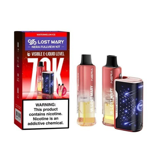 LOST MARY 70K KIT - WATERMELON ICE | Authentic Disposable Vape | iPuff24 Texas