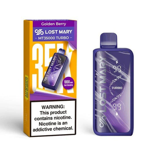 LOST MARY 35K GOLDEN BERRY | Authentic Disposable Vape | iPuff24 Texas