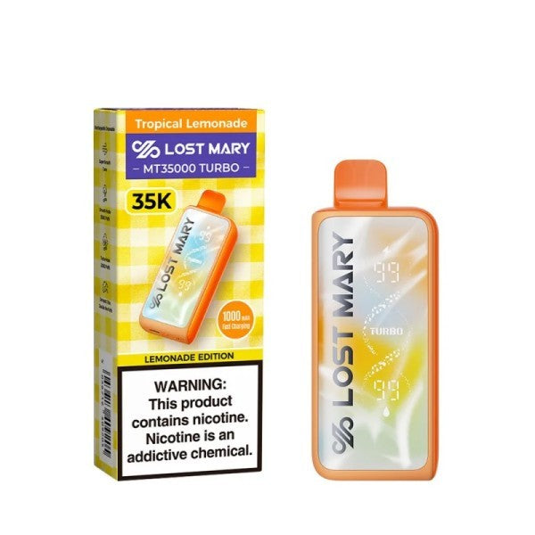 LOST MARY 35K TROPICAL LEMONADE | Authentic Disposable Vape | iPuff24 Texas