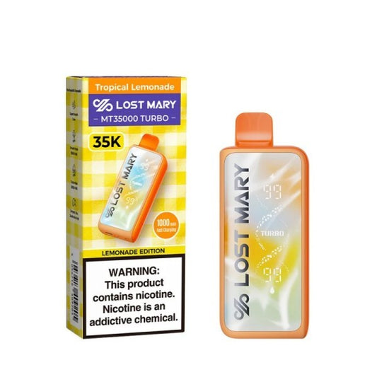LOST MARY 35K TROPICAL LEMONADE | Authentic Disposable Vape | iPuff24 Texas