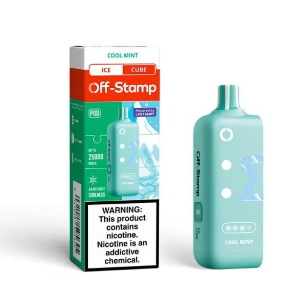 OFF STAMP 25K POD COOL MINT | Authentic Disposable Vape | iPuff24 Texas