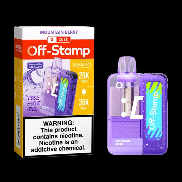 OFF STAMP 35K KIT - MOUNTAIN BERRY | Authentic Disposable Vape | iPuff24 Texas