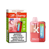 OFF STAMP 35K KIT - BANGIN STRAWBERRY | Authentic Disposable Vape | iPuff24 Texas