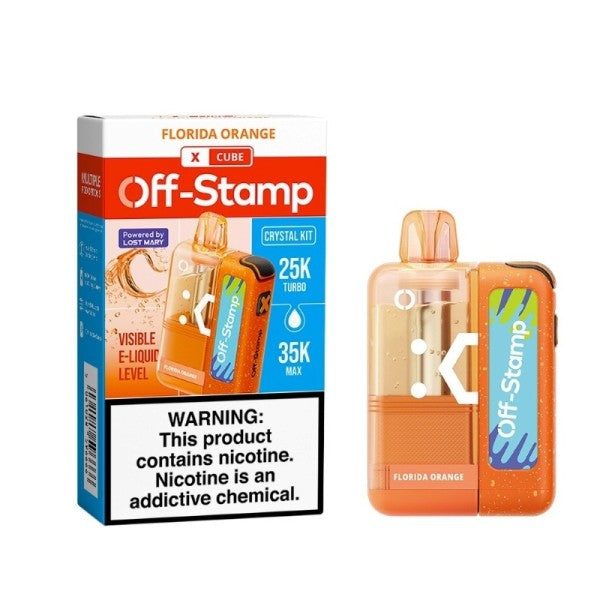 OFF STAMP 35K KIT - FLORIDA ORANGE | Authentic Disposable Vape | iPuff24 Texas