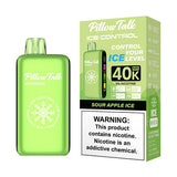 PILLOW TALK ICE CONTROL 40K SOUR APPLE ICE | Authentic Disposable Vape | iPuff24 Texas