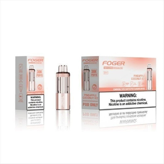 FOGER POD 30K PINEAPPLE COCONUT | Authentic Disposable Vape | iPuff24 Texas