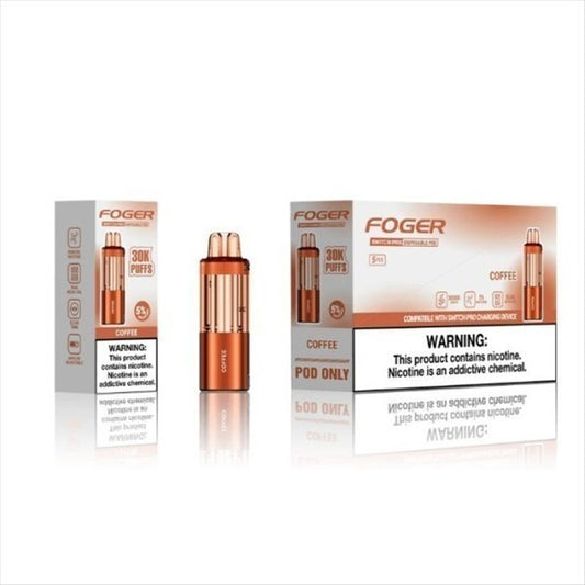 FOGER POD 30K COFFEE | Authentic Disposable Vape | iPuff24 Texas