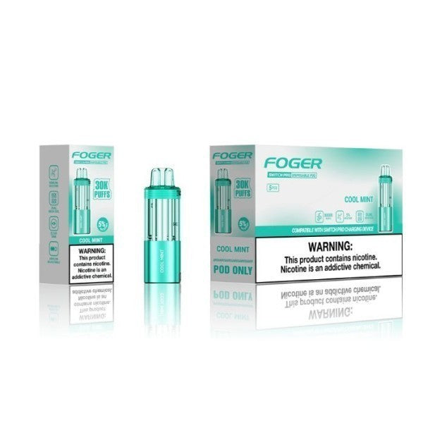FOGER POD 30K MIAMI MINT | Authentic Disposable Vape | iPuff24 Texas