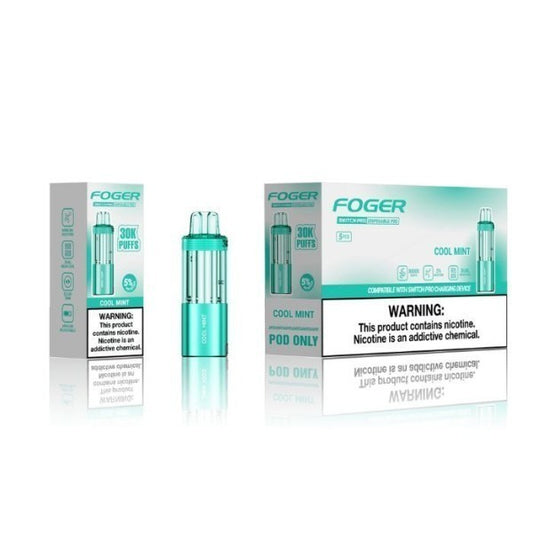 FOGER POD 30K MIAMI MINT | Authentic Disposable Vape | iPuff24 Texas