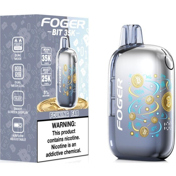 FOGER BIT 35K FUCKING FAB | Authentic Disposable Vape | iPuff24 Texas