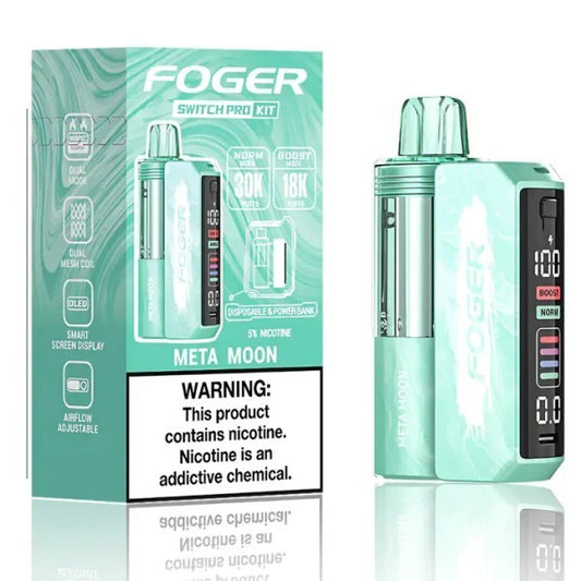 FOGER 30K SWITCH PRO KIT META MOON | Authentic Disposable Vape | iPuff24 Texas