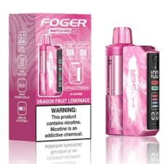 FOGER 30K SWITCH PRO KIT DRAGON FRUIT LEMONADE | Authentic Disposable Vape | iPuff24 Texas