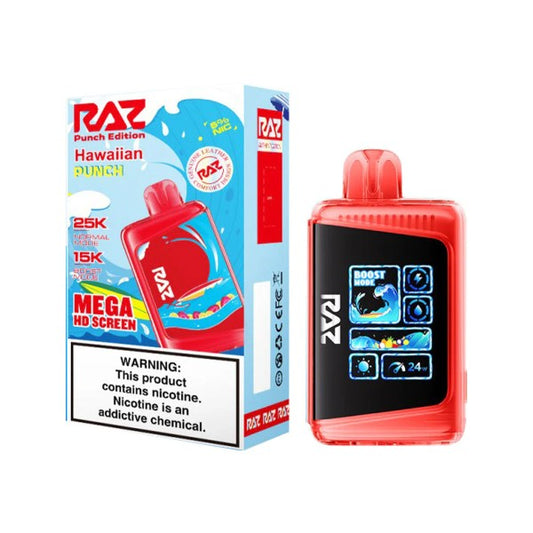 RAZ PUNCH EDITION HAWAIIAN PUNCH 25K | Authentic Disposable Vape | iPuff24 Texas